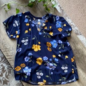Flowered Blouse